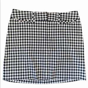 Laundry Checkered Mini Skirt Size 0
